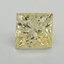 1.51 Ct. Fancy Intense Yellow Princess Lab Grown Diamond