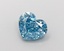 2.09 Ct. Fancy Vivid  Blue Heart Lab Grown Diamond