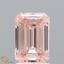1.94 Ct. Fancy Intense Pink Emerald Lab Grown Diamond