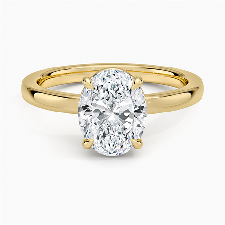 Dara Low-Profile Solitaire Ring
