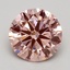 2.09 Ct. Fancy Intense Pink Round Lab Grown Diamond