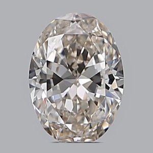 Oval diamond — real photo