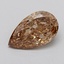 1.26 Ct. Fancy Light  Brown Pear Lab Grown Diamond