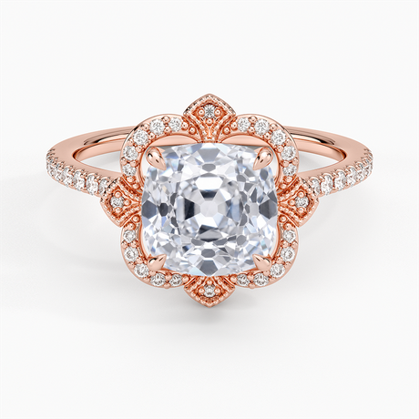 Reina Halo Diamond Ring - Brilliant Earth