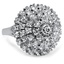 Retro Diamond Cocktail Ring