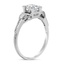 The Cashmere Ring, smalltop view on a hand