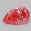 1.04 Ct. Fancy Vivid Pink Pear Lab Grown Diamond
