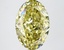 4.05 Ct. Fancy Intense Yellow Oval Lab Grown Diamond