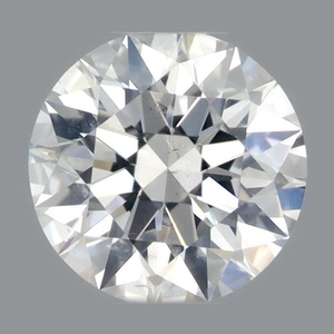 Round diamond — real photo