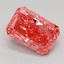 1.20 Ct. Fancy Vivid Pink Radiant Lab Grown Diamond