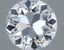 0.51 Ct., D Color, Old European Cut Diamond