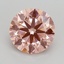 2.30 Ct. Fancy Intense Pink Round Lab Grown Diamond
