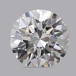 Round diamond — real photo