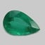 8.0x5.1mm  Green  Pear   Emerald