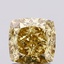 1.65 Ct. Fancy Greyish Yellow Cushion Lab Grown Diamond