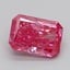 1.27 Ct. Fancy Vivid  Pink Radiant Lab Grown Diamond