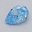 0.51 Ct. Fancy Blue Pear Lab Grown Diamond