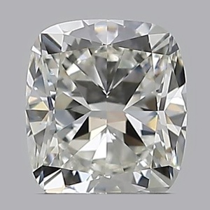 Cushion diamond — real photo