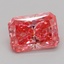 1.03 Ct. Fancy Vivid Pink Radiant Lab Grown Diamond