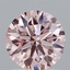 1.52 Ct. Fancy Intense Pink Round Lab Grown Diamond