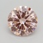 2.04 Ct. Fancy Intense Pink Round Lab Grown Diamond