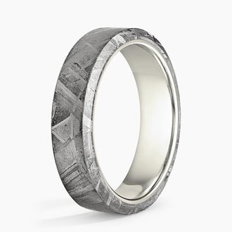 Tundra 6mm Wedding Ring in 18K White Gold