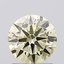 1.06 Ct. Fancy Light Yellow Round Lab Grown Diamond