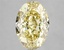 4.04 Ct. Fancy Vivid Yellow Oval Lab Grown Diamond