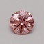 0.44 Ct. Fancy Vivid Pink Round Lab Grown Diamond