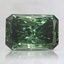 1.51 Ct. Fancy Vivid Pacific Green Radiant Lab Grown Diamond