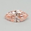 0.35 Ct. Fancy Vivid Pink Marquise Lab Grown Diamond