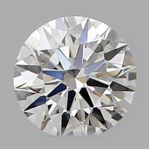 Round diamond — real photo