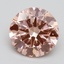 3.00 Ct. Fancy Intense Pink Round Lab Grown Diamond