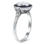 The Janke Ring, smalltop view on a hand