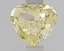 1.02 Ct. Fancy Intense  Yellow Heart Lab Grown Diamond