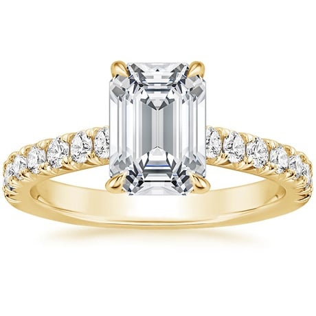 18K Yellow Gold Sienna Diamond Bridal Set (7/8 ct. tw.)