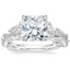 18K White Gold Luxe Secret Garden Diamond Ring (3/4 ct. tw.), smalltop view