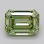 1.03 Ct. Fancy Vivid  Green Emerald Lab Grown Diamond