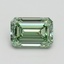 1.03 Ct. Fancy Intense Green Emerald Lab Grown Diamond