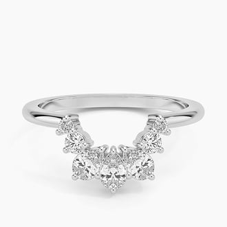 Diana Diamond Ring in Platinum