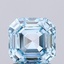 1.68 Ct. Fancy Intense Blue Asscher Lab Grown Diamond