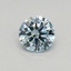 0.27 Ct. Fancy Intense Blue Round Lab Grown Diamond