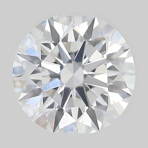 Round diamond — real photo