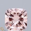 3.03 Ct. Fancy Intense Pink Cushion Lab Grown Diamond