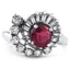 Retro Other gemstones Vintage Ring