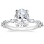 18K White Gold Joelle Diamond Ring (1/3 ct. tw.), smalltop view