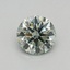 0.35 Ct. Fancy Intense Green Round Lab Grown Diamond