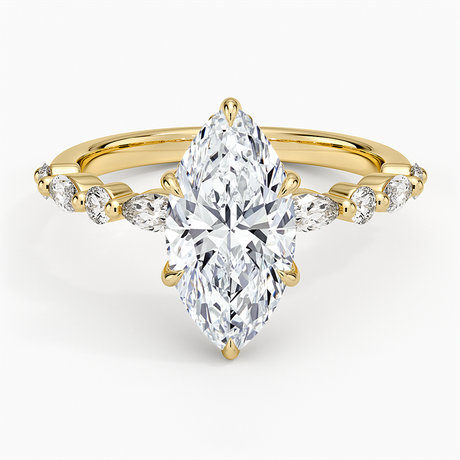 Versailles Hidden Halo Diamond Ring - Brilliant Earth