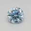 0.33 Ct. Fancy Intense Blue Round Lab Grown Diamond