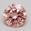 1.80 Ct. Fancy Intense Pink Round Lab Grown Diamond